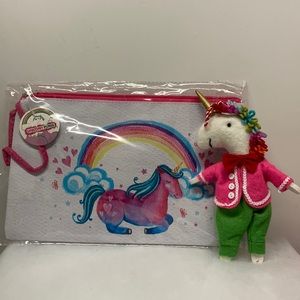 - NWT Unicorn Purse With Ornament